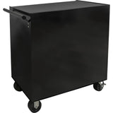 Industrial Tool Cart, 6 Drawers, 39" W x 20-4/5" D x 25-4/5" H, Black - TER217