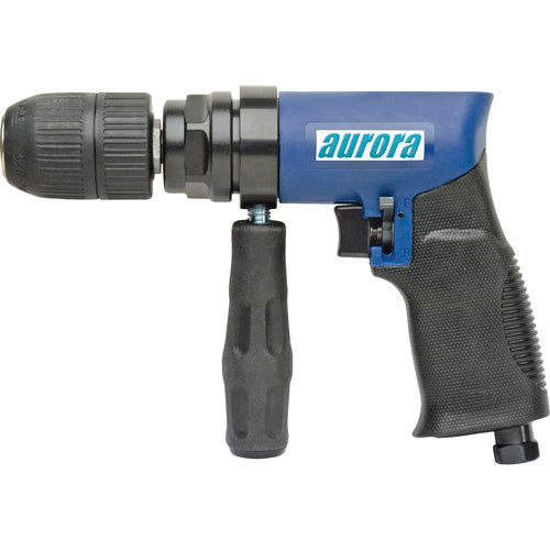 Perceuse réversible pneumatique 1/2", 4 pi³/min, 1/4" NPT, 88 dBA, 1/2" mandrin - THZ676