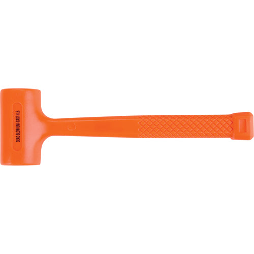Dead Blow Hammer, 8 oz, Textured Grip, 10-1/2" L - TJZ035