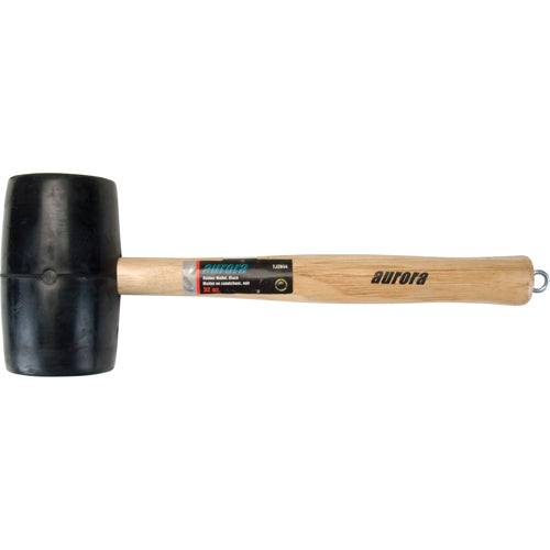 Rubber Mallet, 32 oz, Wooden Grip - TJZ044