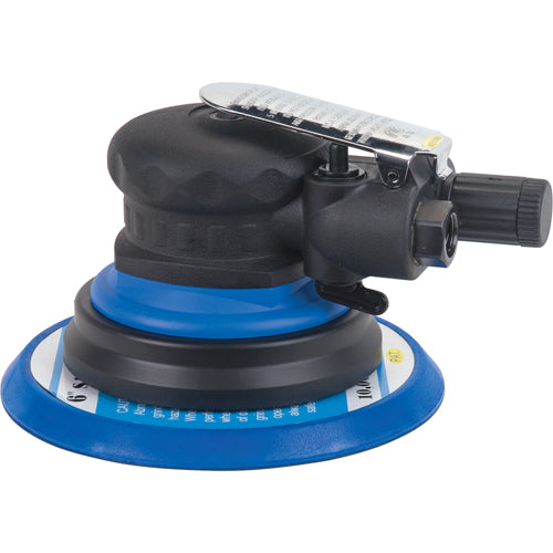 6" Dual Action Orbital Sander, 1/4" NPT Inlet, 10000 RPM - TLZ143