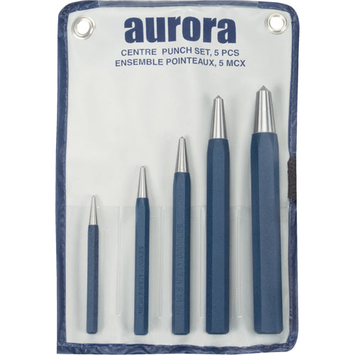 Center punch set, 5 pieces - TLZ423