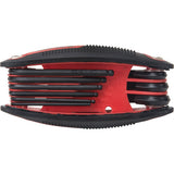 9-Piece Folding Ball End Hex Key Set, Imperial - TNB735