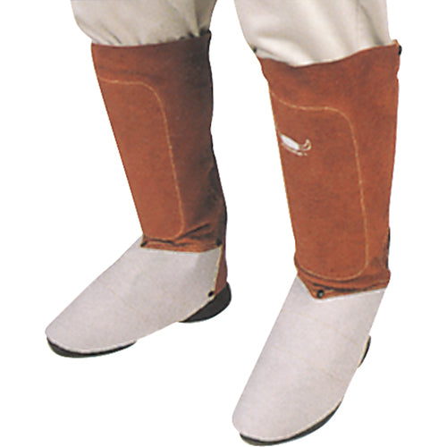 Leather Gaiters, 6" L, Lava Brown™ - TTU390