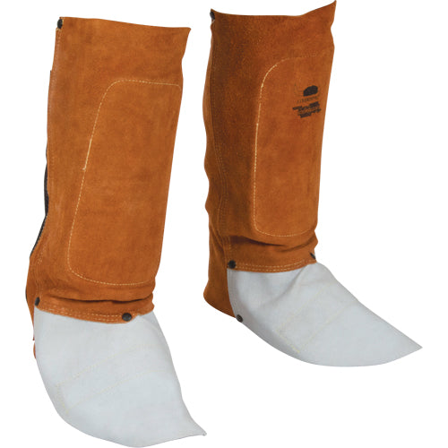Leather Gaiters, 14" L, Lava Brown™ - TTU391