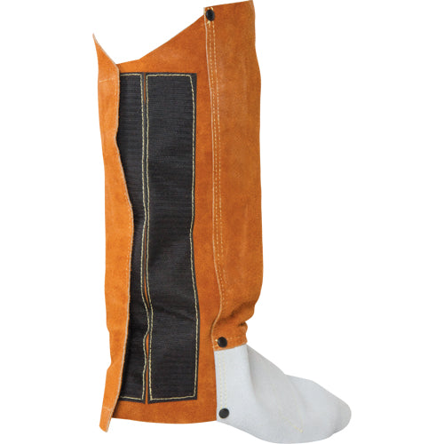 Leather Gaiters, 14" L, Lava Brown™ - TTU391
