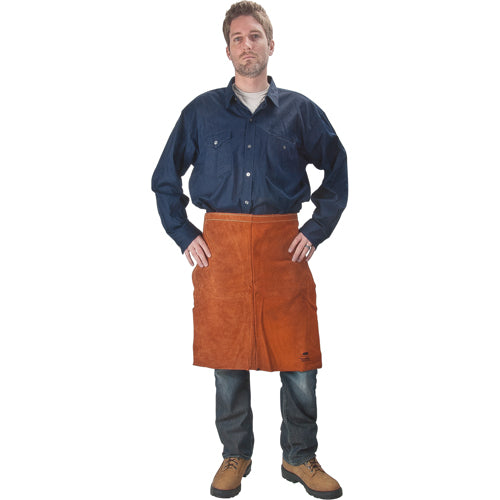 Tablier en cuir, Taille, 24" lo, Lava BrownMC - TTU392