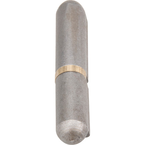 Weld-on hinge, 0.315" dia. x 1.575" l, Mild steel w/steel fixed pin - TTV433