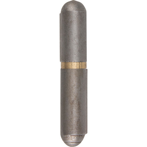 Weld-on hinge, 0.315" dia. x 1.575" l, Mild steel w/steel fixed pin - TTV433