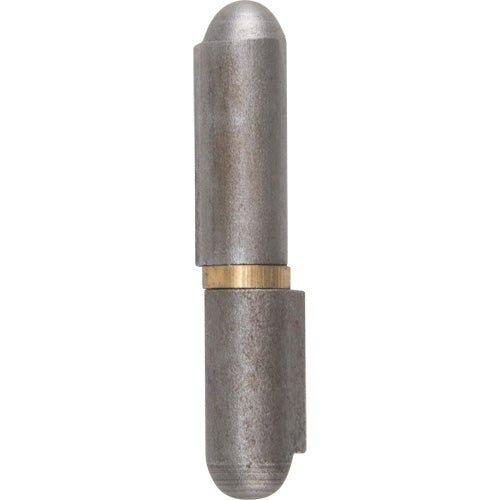 Weld-on hinge, 0.315" dia. x 1.969" l, Mild steel w/steel fixed pin - TTV434