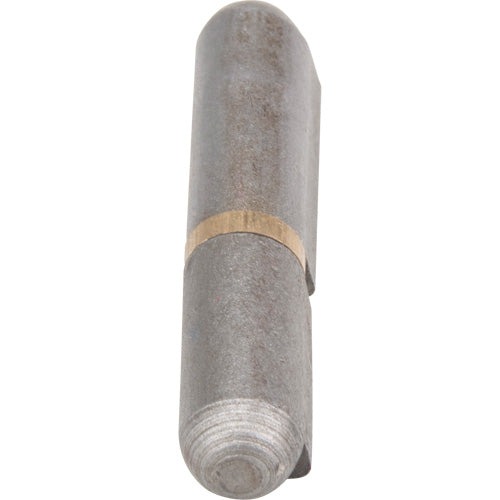 Weld-on hinge, 0.315" dia. x 1.969" l, Mild steel w/steel fixed pin - TTV434