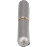 Weld-on hinge, 0.453" dia. x 2.756" l, Mild steel w/steel fixed pin - TTV435