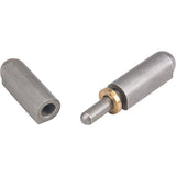 Weld-on hinge, 0.453" dia. x 2.756" l, Mild steel w/steel fixed pin - TTV435