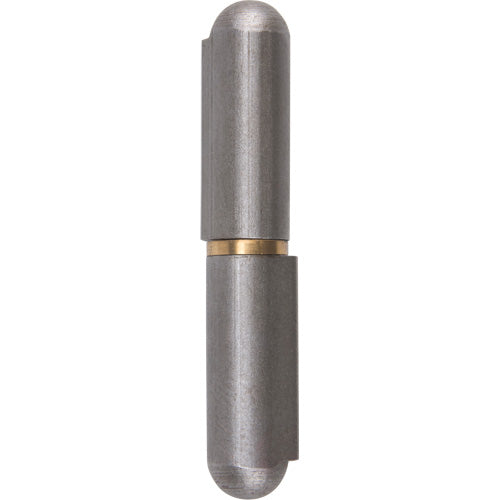 Weld-on hinge, 0.453" dia. x 2.756" l, Mild steel w/steel fixed pin - TTV435