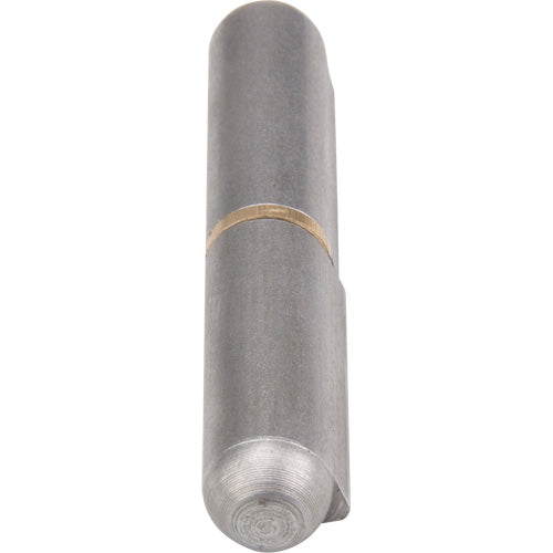 Weld-on hinge, 0.512" dia. x 3.15" l, mild steel w/steel fixed pin - TTV436