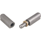 Weld-on hinge, 0.512" dia. x 3.15" l, mild steel w/steel fixed pin - TTV436