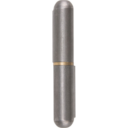 Weld-on hinge, 0.512" dia. x 3.15" l, mild steel w/steel fixed pin - TTV436