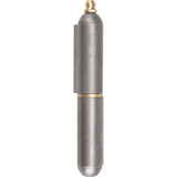 Weld-on hinge, 0.63" dia. x 3.937" l, Mild steel w/steel fixed pin - TTV438