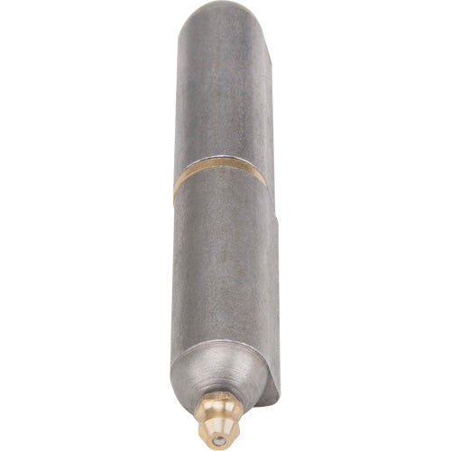 Weld-on hinge, 0.63" dia. x 3.937" l, Mild steel w/steel fixed pin - TTV438