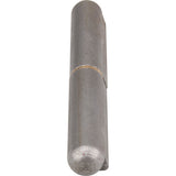 Weld-on hinge, 0.63" dia. x 4.724" l, Mild steel w/steel fixed pin - TTV440