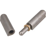 Weld-on hinge, 0.63" dia. x 4.724" l, Mild steel w/steel fixed pin - TTV440
