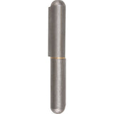 Weld-on hinge, 0.63" dia. x 4.724" l, Mild steel w/steel fixed pin - TTV440