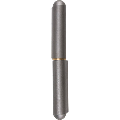 Weld-on hinge, 0.906" dia. x 7.874" l, Mild steel w/steel fixed pin - TTV444