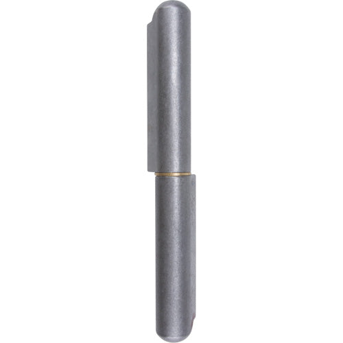 Weld-on hinge, 1.102" dia. x 10.236" l, Mild steel w/steel fixed pin - TTV445