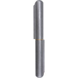 Weld-on hinge, 1.102" dia. x 10.236" l, Mild steel w/steel fixed pin - TTV445