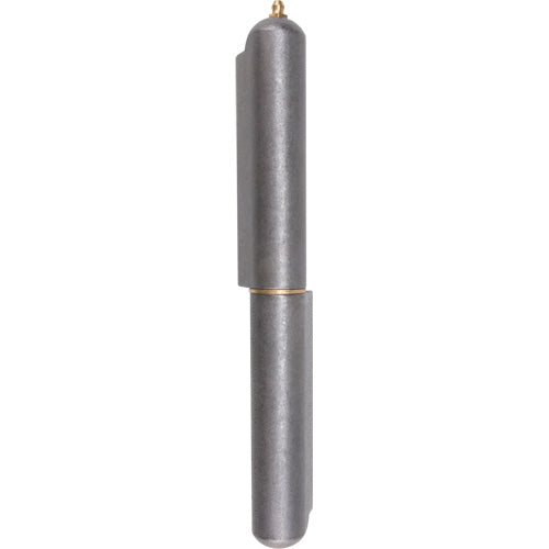 Weld-on hinge, 1.102" dia. x 10.236" l, Mild steel w/steel fixed pin - TTV446