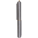 Weld-on hinge, 1.102" dia. x 10.236" l, Mild steel w/steel fixed pin - TTV446