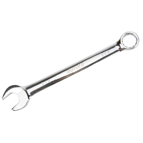 Combination wrench, 12 points, 3/4", Chrome finish - TYK608