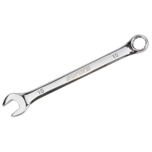 Combination wrench, 12 points, 10 mm, Chrome finish - TYK620