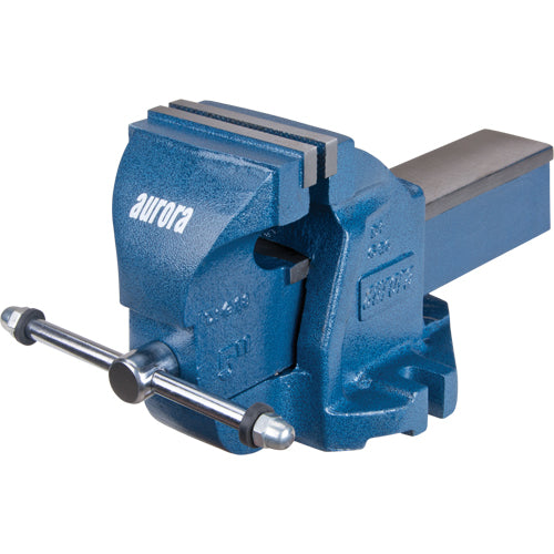 Heavy-Duty Bench Vise, 5" Jaw Width, 3-3/10" Throat Depth - TYL094