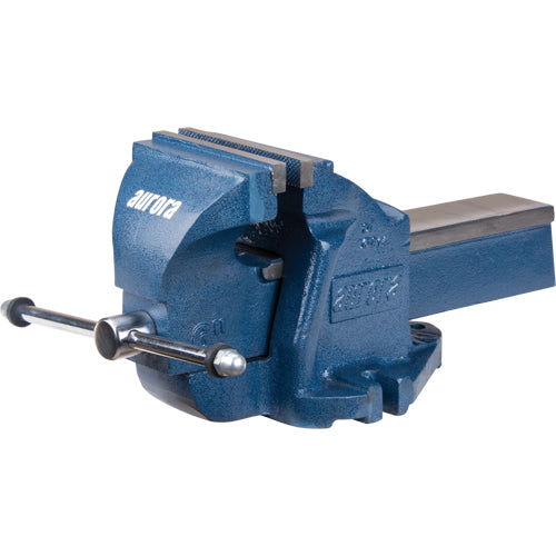 Heavy-Duty Bench Vise, 6" Jaw Width, 3-1/2" Throat Depth - TYL095