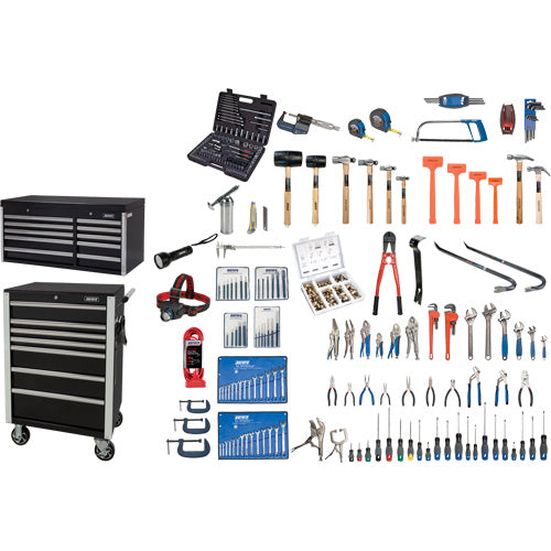 Ultimate Tool Set with Steel Chest and Trolley, 358 Pieces - TYO941