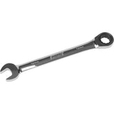 12-Point Metric Ratchet Wrench with Chrome Finish, Multi-Purpose Tightening Tools
