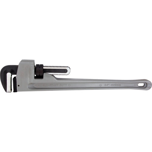 Pipe Wrenches, 3" Jaw Cap, 24" Length, Ergonomic Grip - UAL057