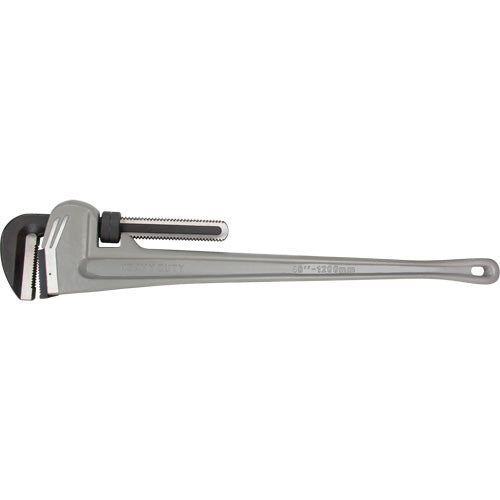 Pipe Wrenches, 6" Jaw Cap, 48" Length, Ergonomic Grip - UAL059