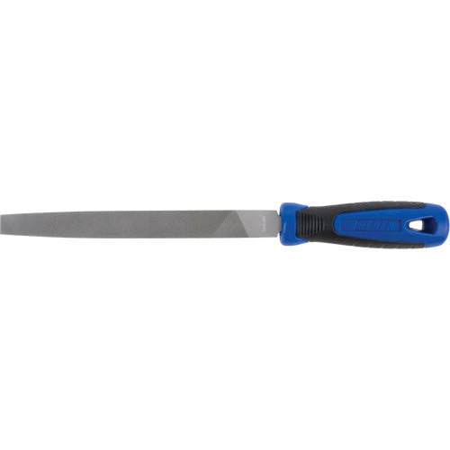Lime avec manche, Demi-ronde, 8" l, Coupe Bâtarde - UAU772
