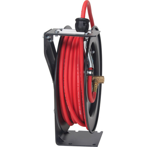 Hose Reel, Air/Water, 1/4" x 35', Single Hose, 300 psi - UAV178