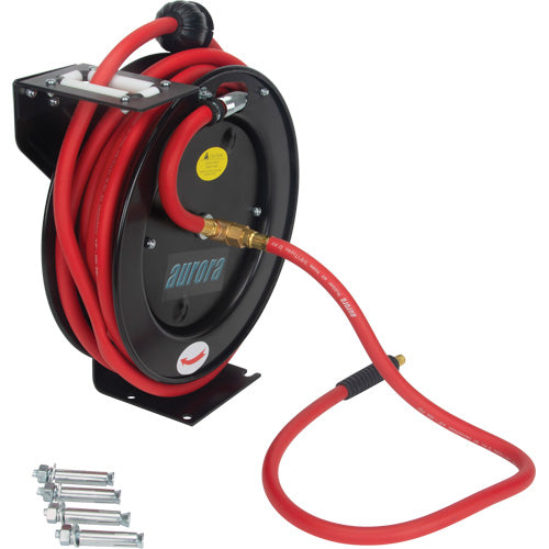 Hose Reel, Air/Water, 3/8" x 35', Single Hose, 300 psi - UAV180