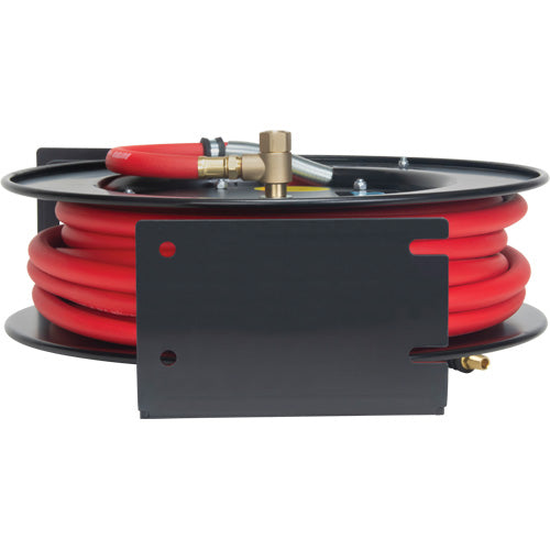 Hose Reel, Air/Water, 1/2" x 50', Single Hose, 300 psi - UAV182