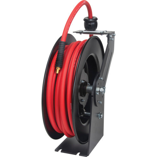 Hose Reel, Air/Water, 1/2" x 50', Single Hose, 300 psi - UAV182