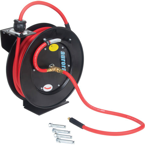 Hose Reel, Air/Water, 3/8" x 50', Single Hose, 300 psi - UAV181