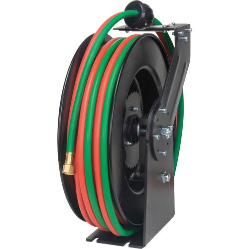 Welding Hose Reel, Welding Gas, 1/4" x 50', Single Hose, 300 psi - UAV184