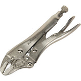 Pince-étau avec coupe-fils, Longueur 5", Mâchoire courbée - UAV664