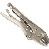 Pince-étau avec coupe-fils, Longueur 7", Mâchoire courbée - UAV665