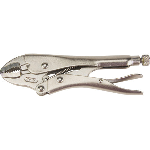 Pince-étau avec coupe-fils, Longueur 7", Mâchoire courbée - UAV665
