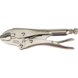 Pince-étau avec coupe-fils, Longueur 7", Mâchoire courbée - UAV665